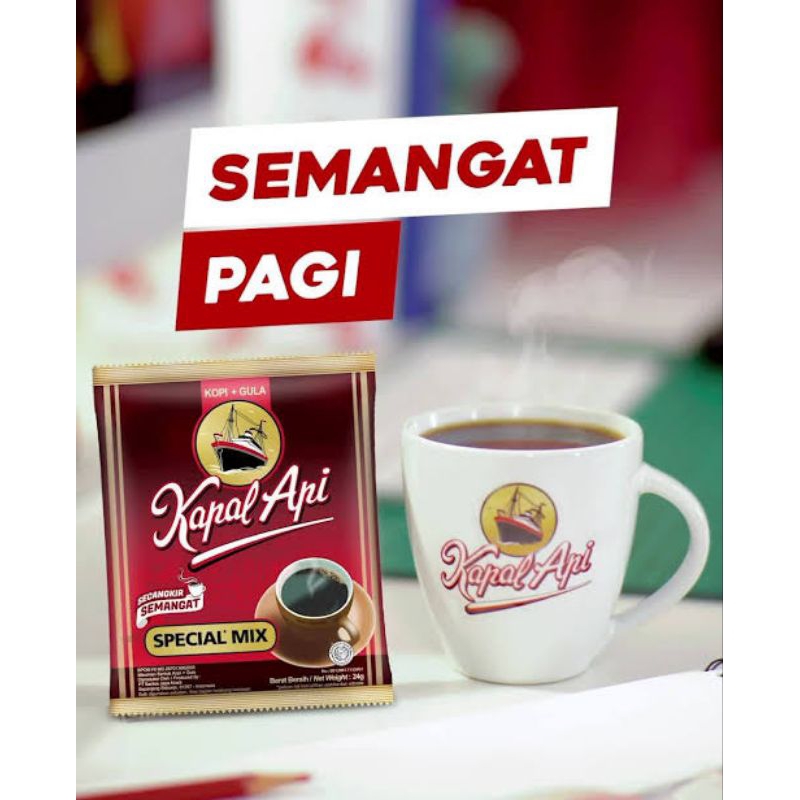 

Kapal Api Spesial Mix 1 Renteng 10×23gr