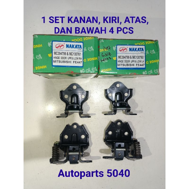 Engsel pintu 1set 4 pcs kanan kiri colt diesel ps100 ps120 ps135 ragasa kepala jungkit nakata