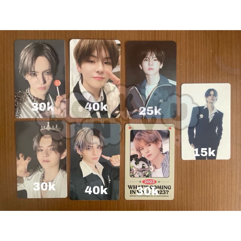 PC Photocard Yoshi Treasure Reboot and Treasure Welcoming Collection 2023