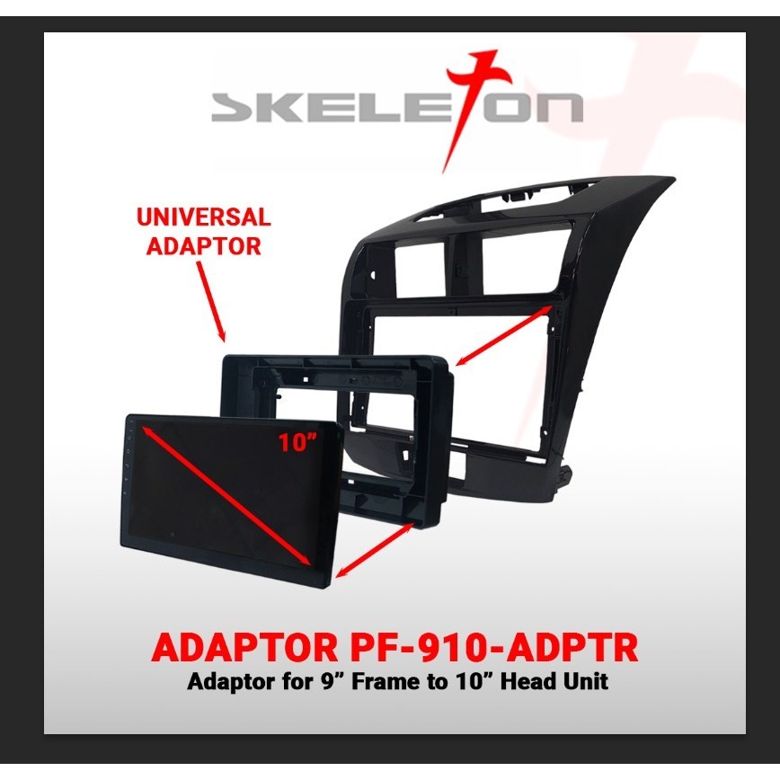 Frame Adaptor Head Unit 9inch Ke Frame 10inch - Frame 10"U/HU9" -Frame 7"U/HU9"