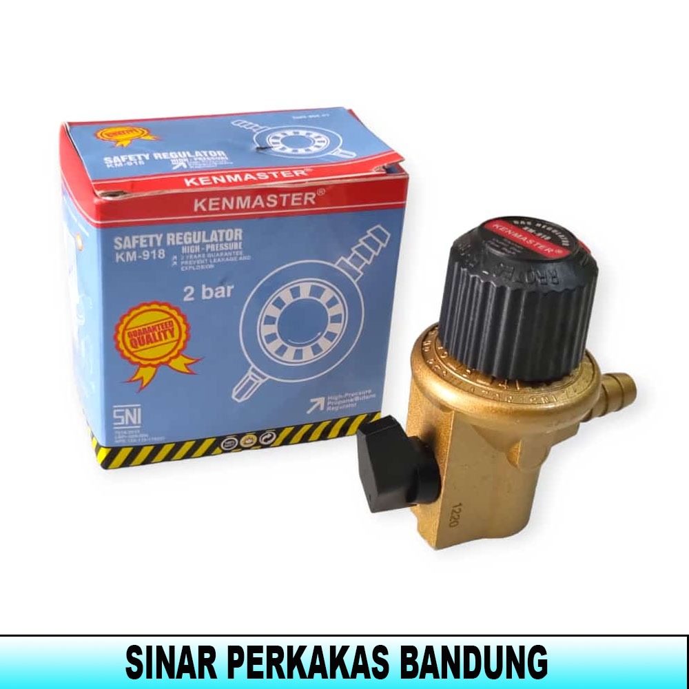 Regulator Gas High Pressure KENMASTER Regulator Gas Tekanan Tinggi Untuk Kompor Mawar