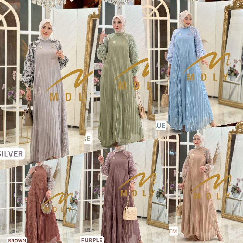 Gamis Dress Terbaru Samara by MDLY