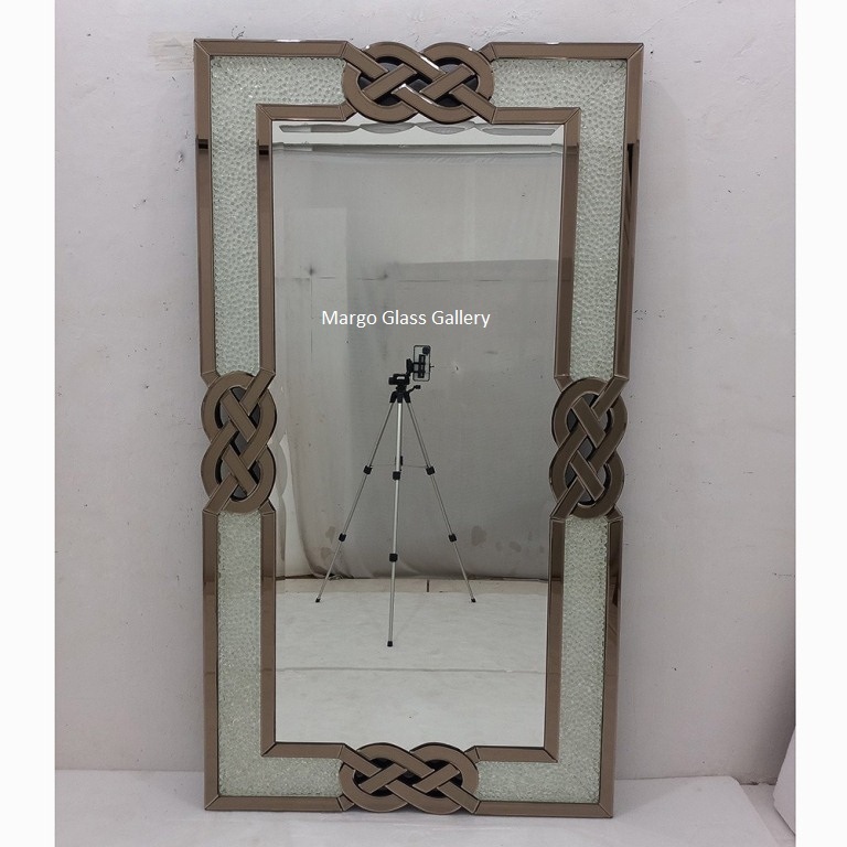 Cermin Dinding Kristal / Cermin Dekorasi Dinding / Cermin Dinding Gantung Mewah