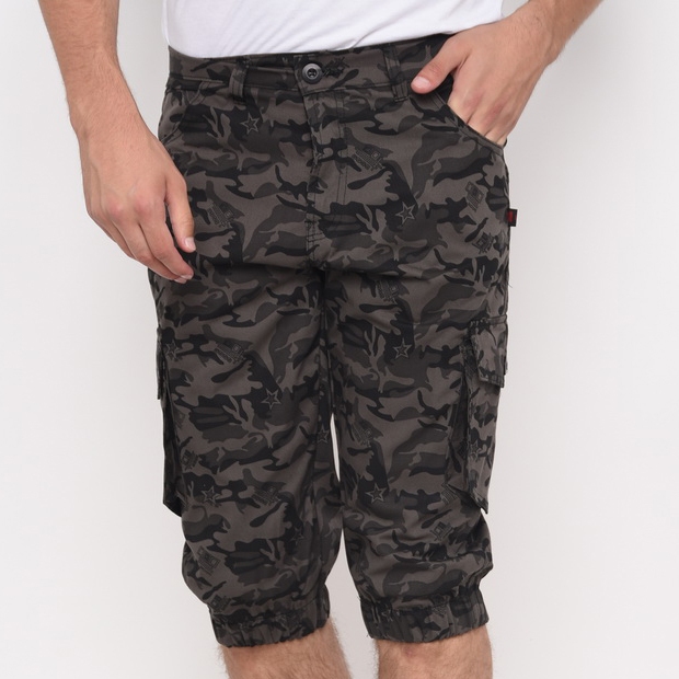 JAVA SEVEN Celana pendek joger pria | Celana cargo pendek joger | Celana loreng tentara army | Kanva