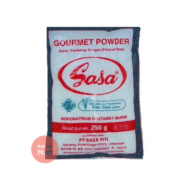 

Sasa Penyedap Rasa Mecin 250gr Gourmet Powder Micin MSG