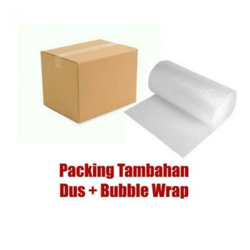 

Extra Packing tambahan bubble wrap