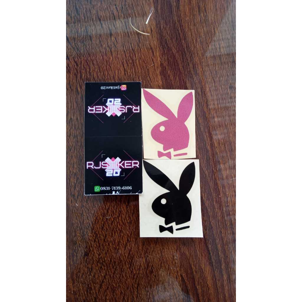 

stiker cutting play boy kren