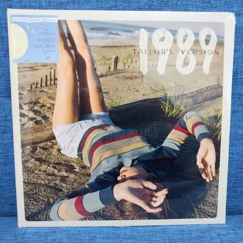 Taylor Swift 1989 Taylor's Version Vinyl Sunrise Boulevard Yellow Official Merch Merchandise Import 