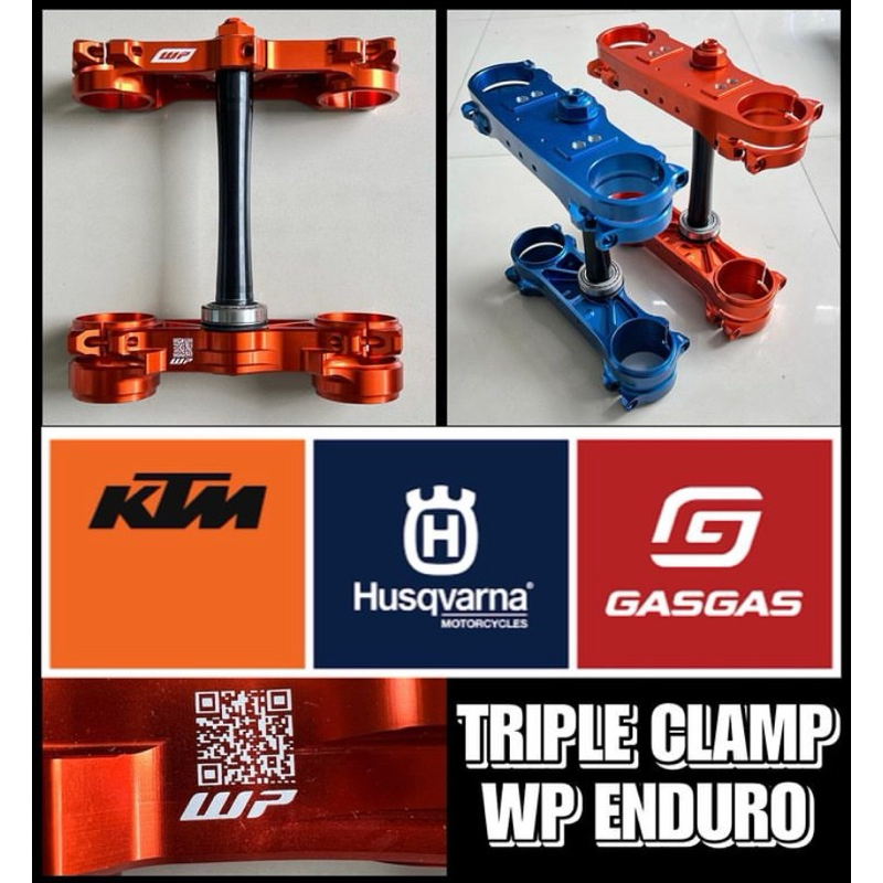 USD SHOCK DEPAN TRIPLE CLAMP WP ENDURO