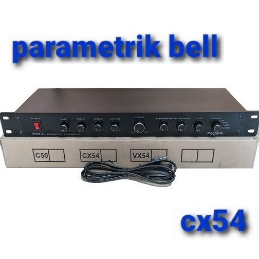Tone Control Parametrik BELL. Original Produk Pre amp Box CX-54 ( Box + Kit parametrik MACINTOSH )