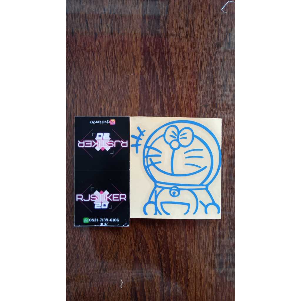 

stiker cutting doraemon