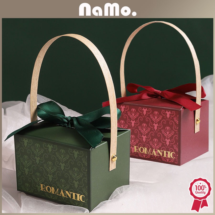

Namo Gift - Gift Box Cokies dan Candy / Souvenir Bag Elegan / Box Sangjit Mini Premium