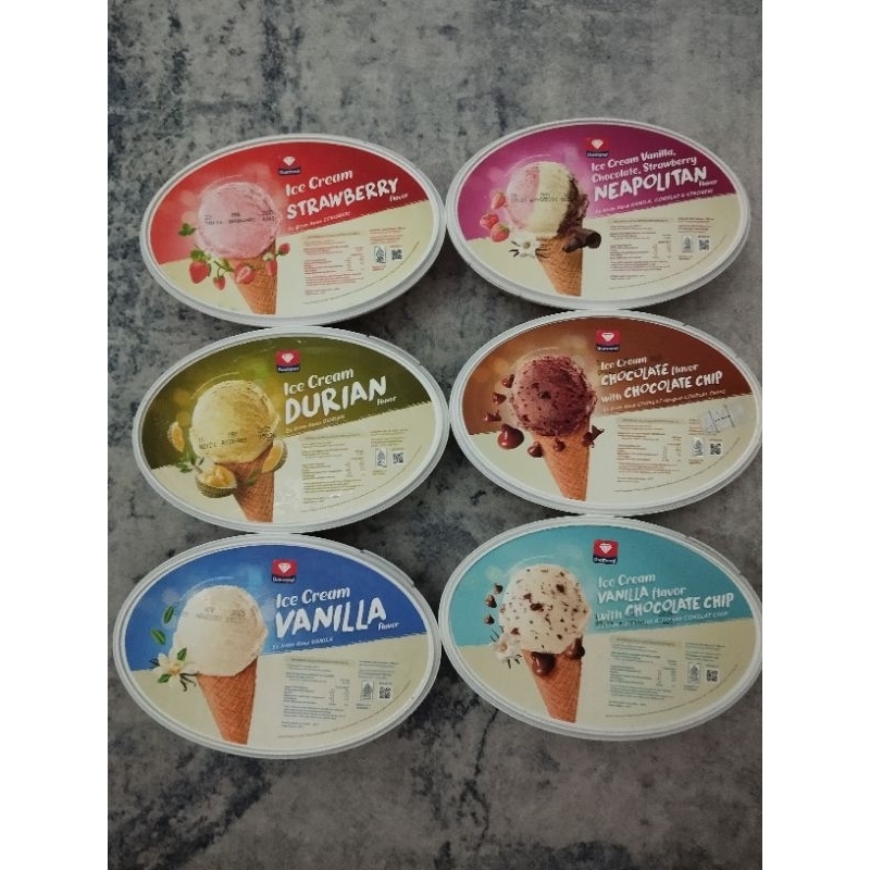 

HALAL Diamond Ice Cream 700ml