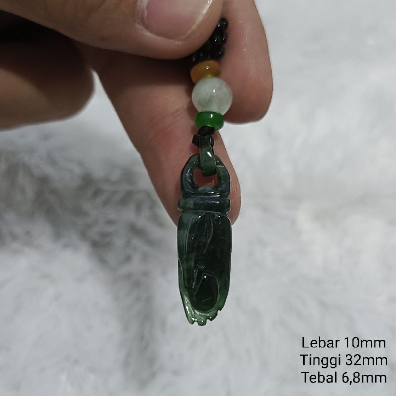 Giok Tanggan Dewi Kwan Im Jade Asli Type A