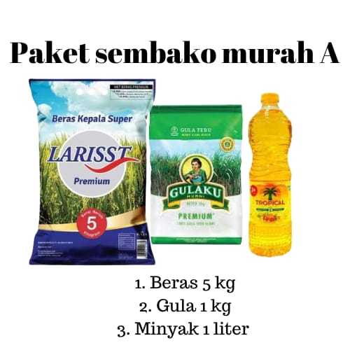 

paket sembako murah A - sembako murah BISA COD !!!