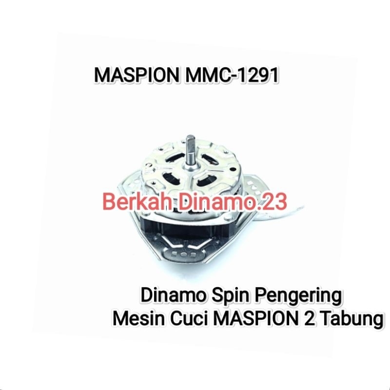 Dinamo Pengering Mesin Cuci MASPION MMC-1291 / MMC 1291 / MMC1291 Mesin Dinamo Spin Pengering Maspio