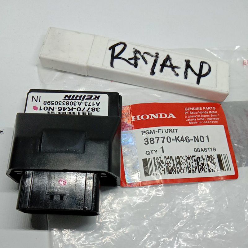 ECU CDI 38770-K46-N01 VARIO110 FI INJEKSI VARIO 110 FI