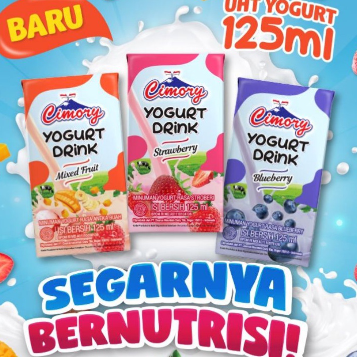 

Bestseller 1 DUS CIMORY YOGURT DRINK 125ML 1 KARDUS ISI 4 SAMEDAY INSTANT