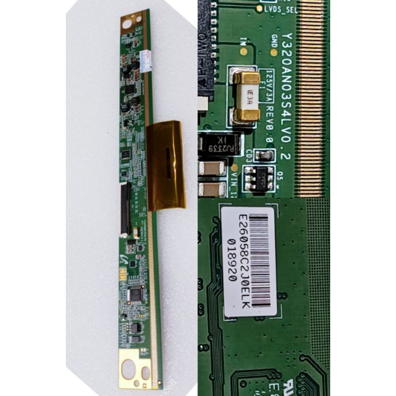 tcon tv sony 32ex330 - tcon panel sony 32ex330 - tikon tv sony 32ex330