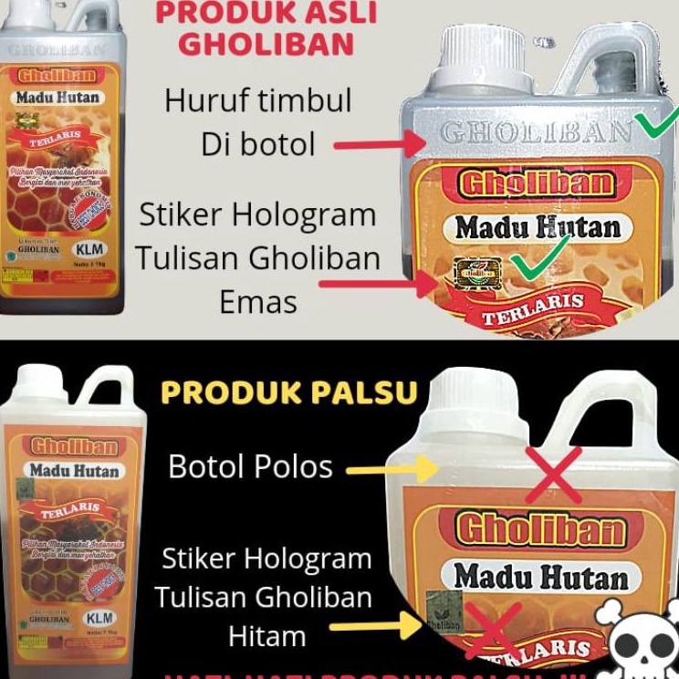 

Terbaru MADU HUTAN GHOLIBAN 1KG ORIGINAL MURAH Embos Hologram