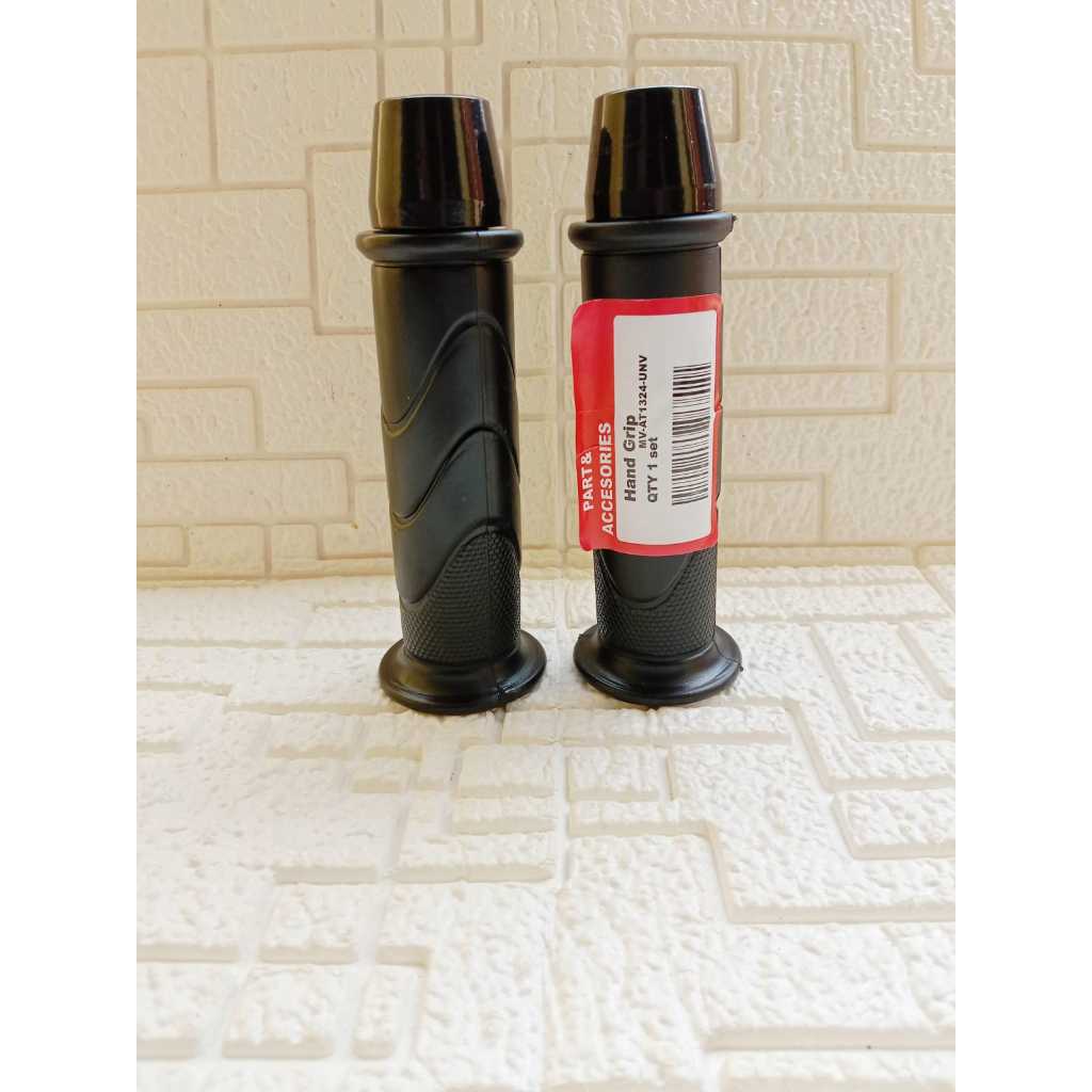 hangrip grip model ori Honda plus jalu bandul stang pcx Hitam beat Scoopy Vario dll