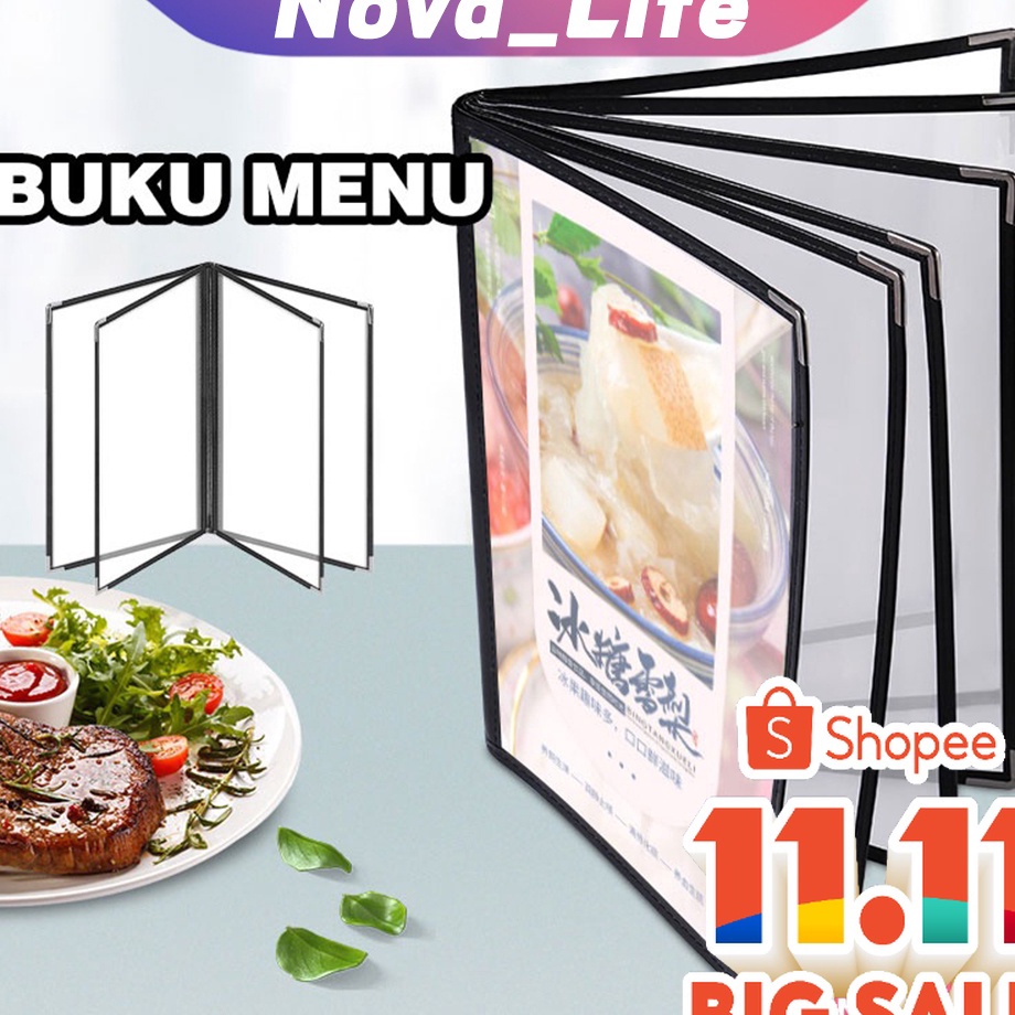 

Sale A4 Cover Pelindung MenuRestaurant Menu CoversBuku Menu Seller