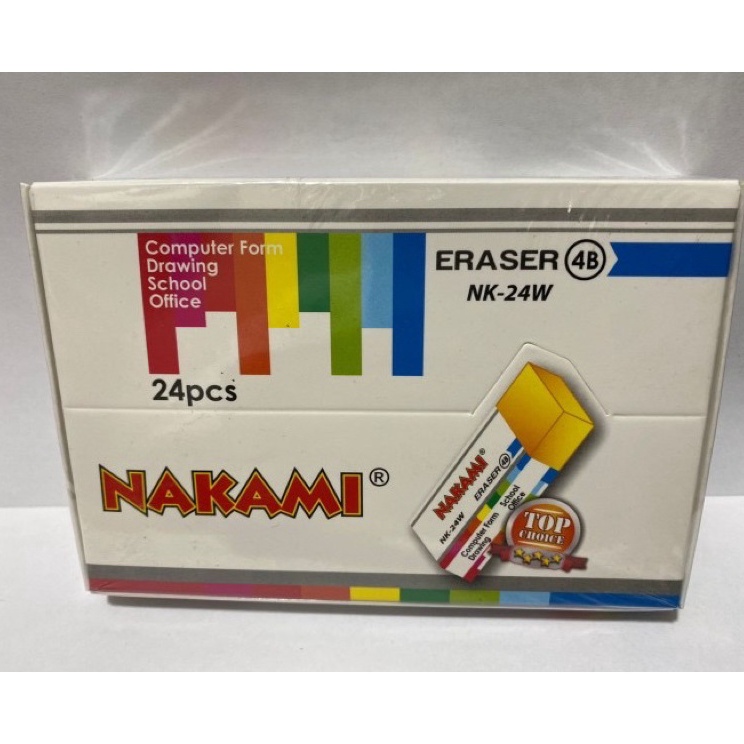 

Ready 24 atau 4 psc penghapus pensil kecil warna kwalitis primiun