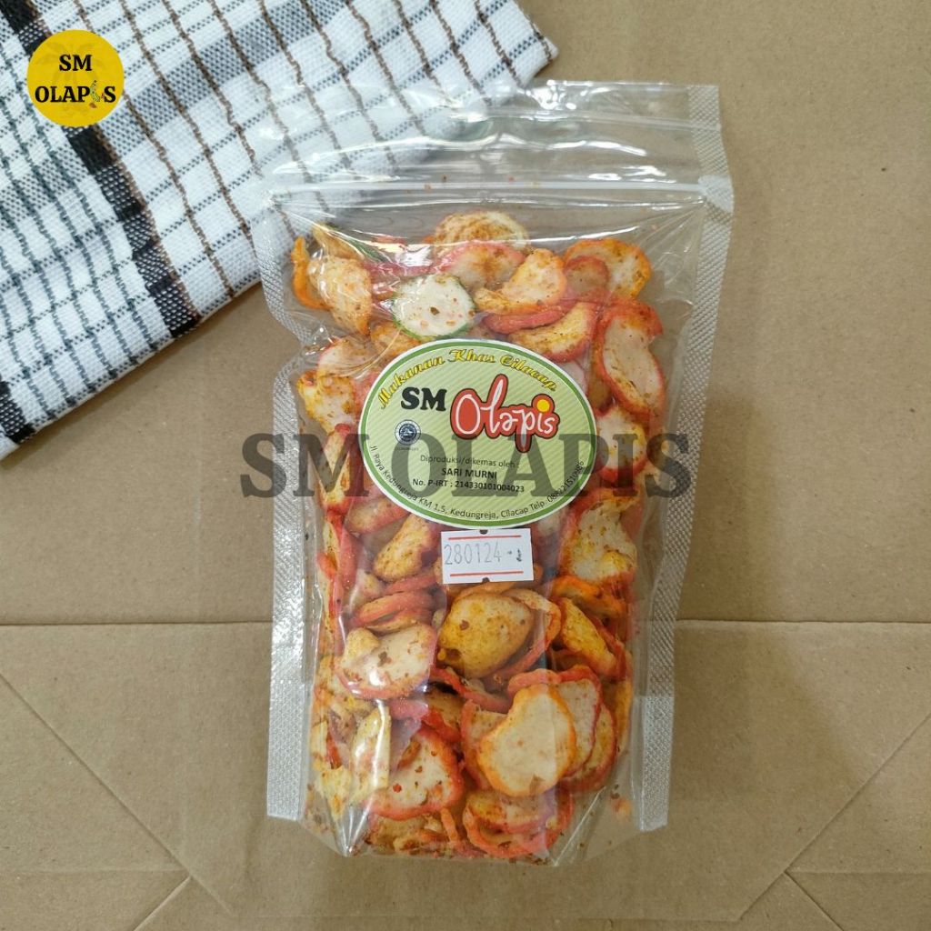 

KERUPUK SEBLAK KEMASAN KECIL DAN BESAR CAMILAN OLEH OLEH CILACAP