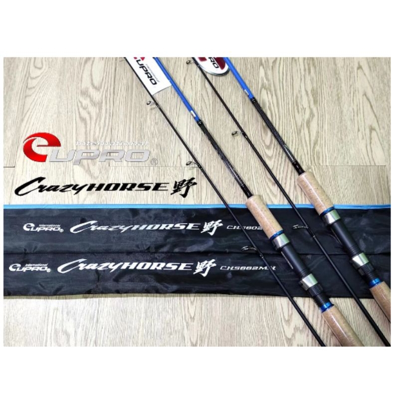 SPINNING FISHING ROD / JORAN EUPRO CRAZY HORSE CHS562602MH. JORAN 180. JORAN 165. PANCING SPINNING.