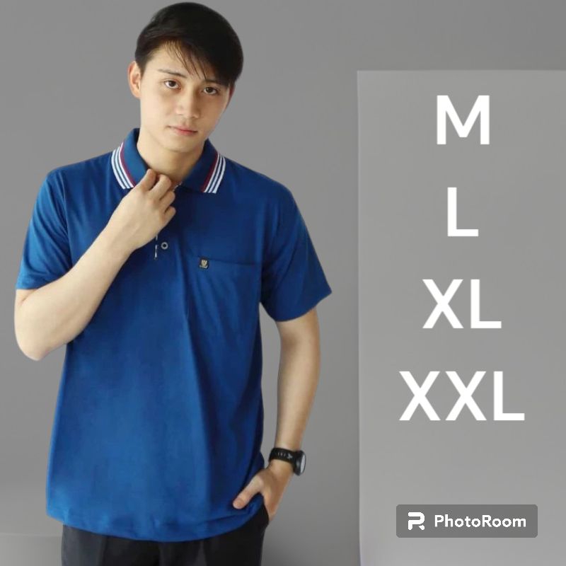 Kaos pria keren / kaos kerah pria M L XL XXL jumbo / Baju pria kekinian keren / fashion pria distro 