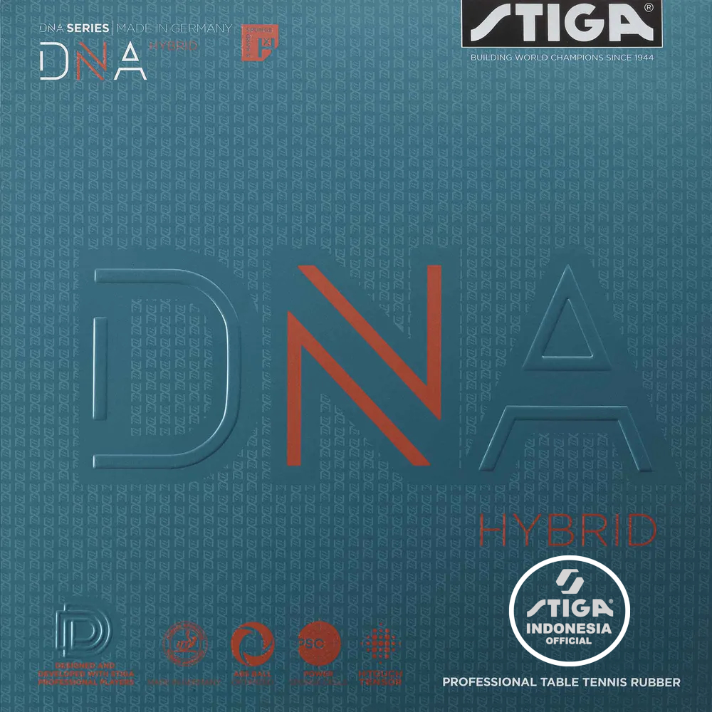 DNA Hybrid XH | Karet Rubber Pingpong ITTF Original STIGA