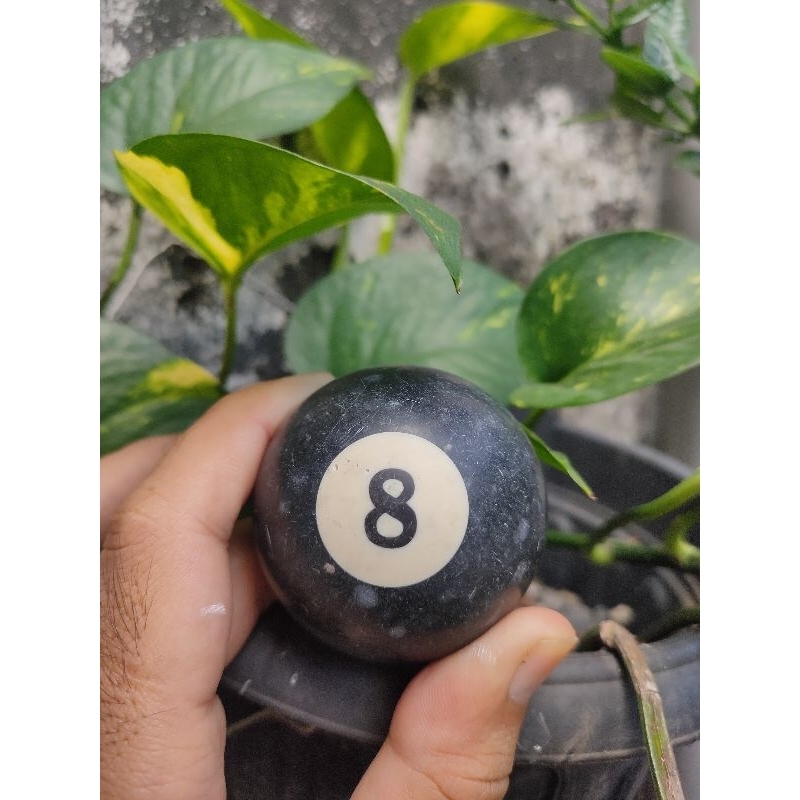 ( BISA COD ) Bola Billiard Bekas ukuran 2" - 1/16 (Bola sedang untuk meja 7 ft)