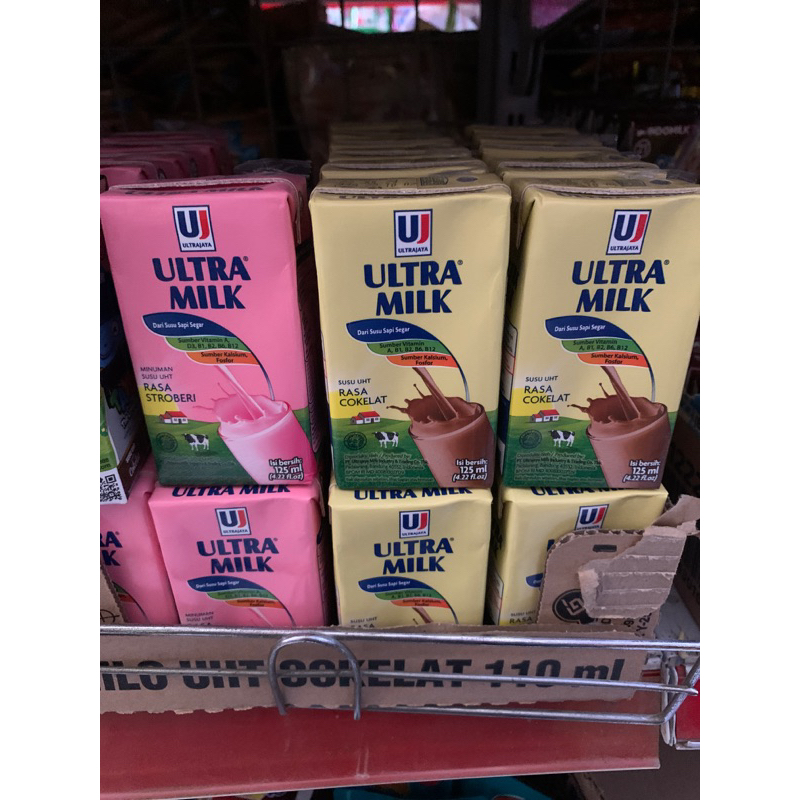 

Susu ultra milk ukuran 125ml