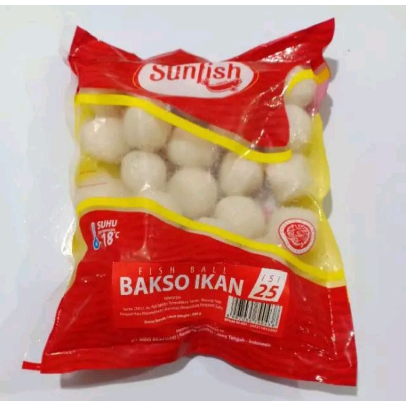 

SUNFISH BAKSO IKAN BESAR 500g