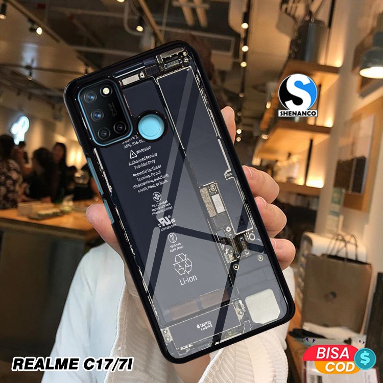 [COD]Case Realme C17 7i Casing Hp Motif Estetik Gambar Mesin Hp Wallpapers Custom Desain Kekinian Ke