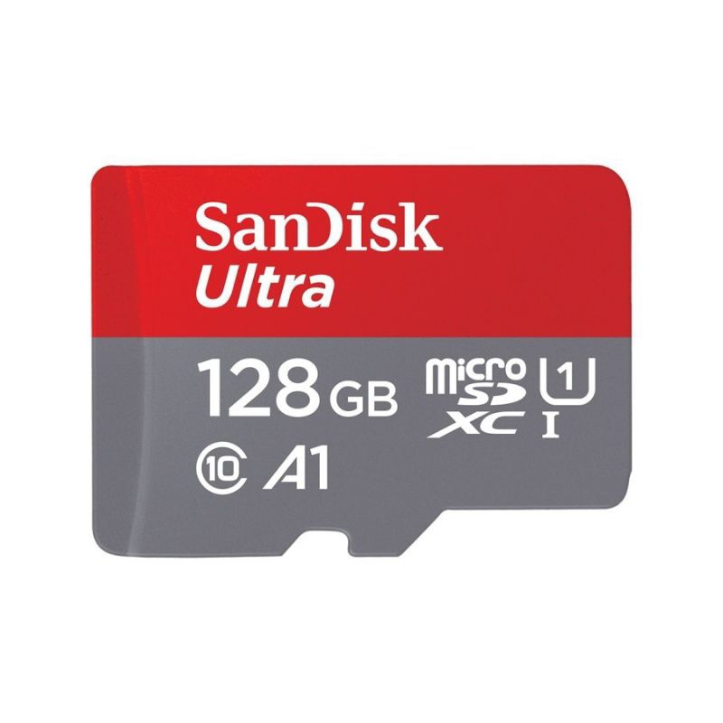 Sandisk MicroSD Ultra 120MB/S 128GB Class 10 UHS-1 - SDSQUA4-128G A1 (With SD Adaptor)