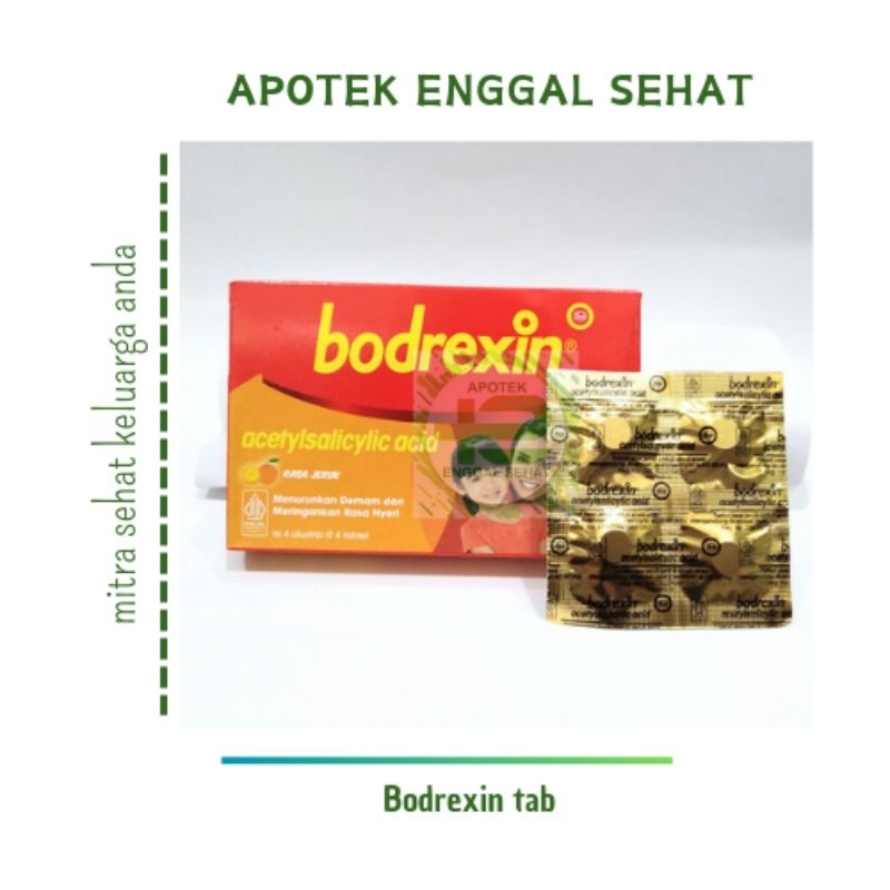 Bodrexin tablet penurun demam anak