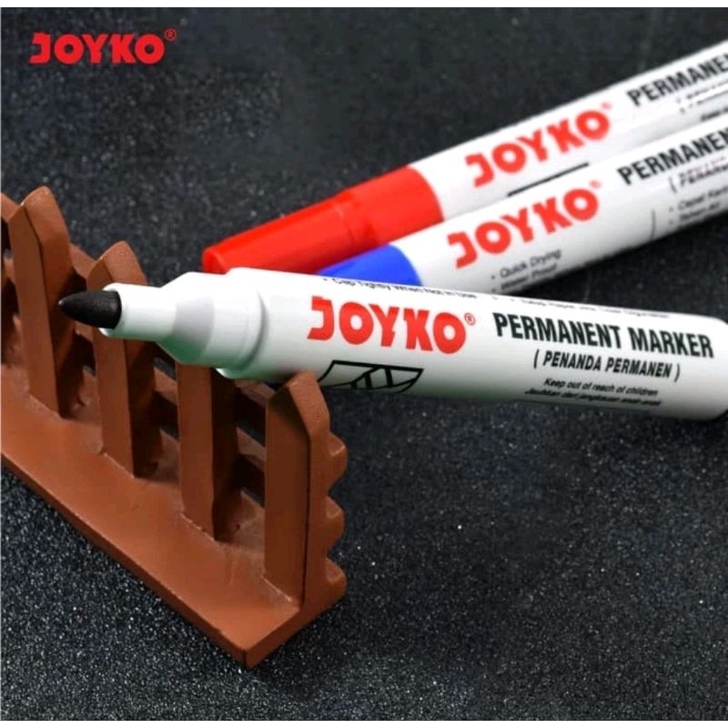 

JOYKO PERMANENT MARKER PM-17 PM-18 PM-19 / SPIDOL PERMANEN JOYKO HITAM BIRU MERAH
