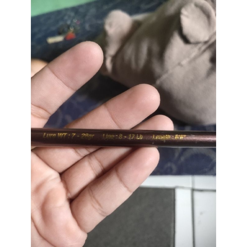 joran spinning relix cacing merah gen 1 2nd