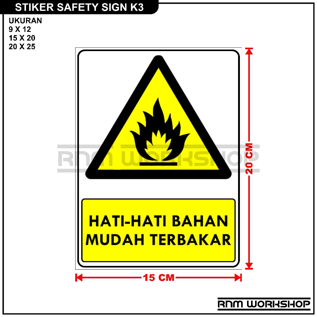 

STIKER SAFETY SIGN RAMBU K3 HATI - HATI BAHAN MUDAH TERBAKAR