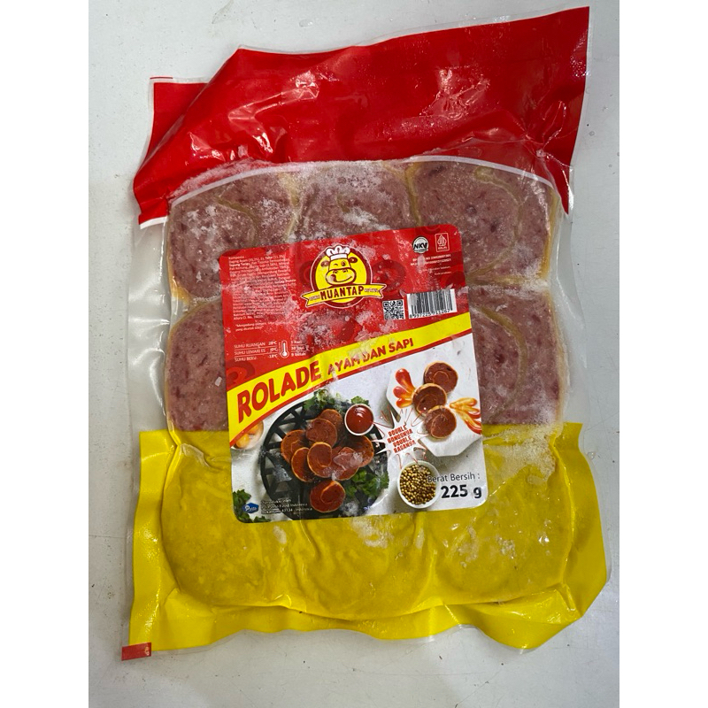 

Rolade MUANTAP 225 Gram Isi 9 PCS Rolade Sapi/Beef