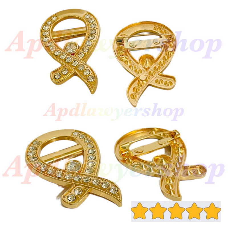 Bross Hijab Bross Pin Bros Gold Silver Perunggu Peniti Bisa Custom Tambah Logo Suka-Suka