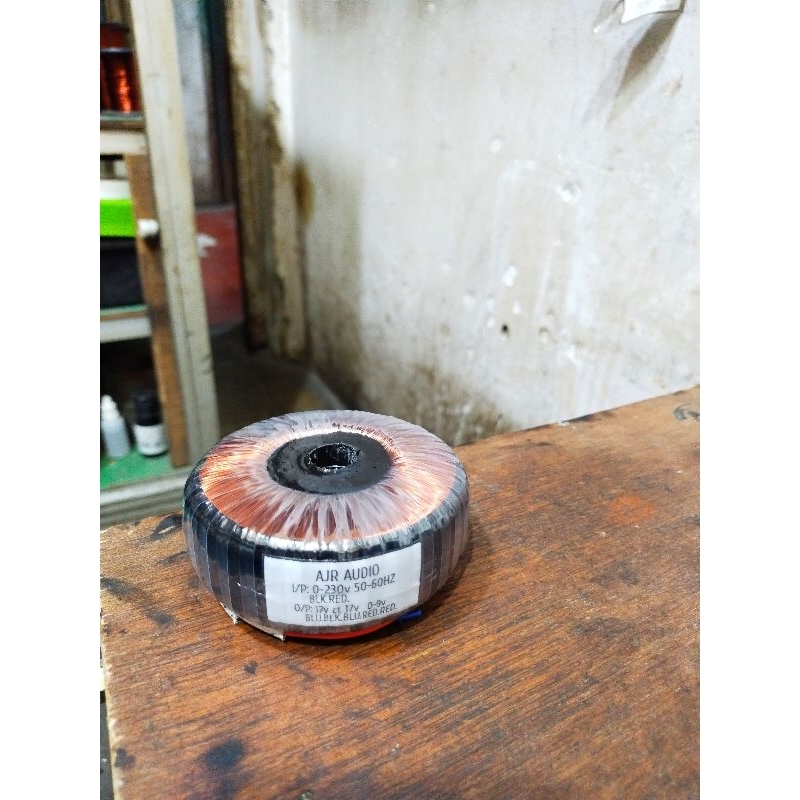 TRAFO MIXER 17V CT 17V 0-9V