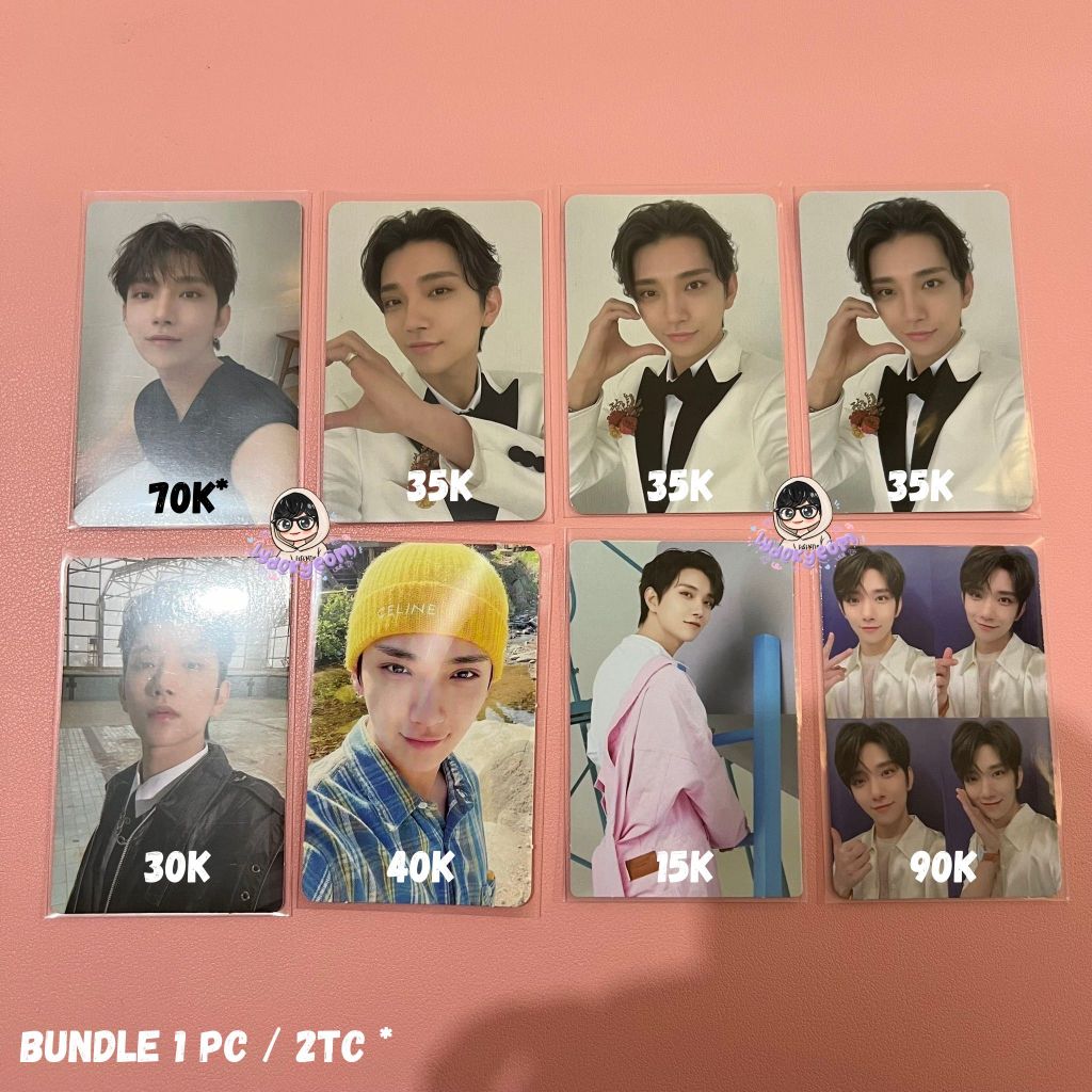 SEVENTEEN JOSHUA PHOTOCARD KETEK ATTACA CARVER FML ITS GRID TC CARLAND