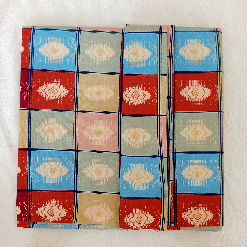 Kain Tapis Lampung  / Songket Palembang  Setelan Selendang+Sarung SELALU READY