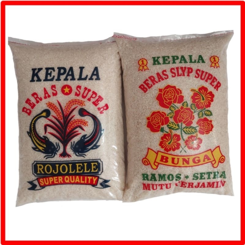 

BERAS SLYP SUPER BUNGA ROJOLELE SUPER 5 KG ASLI PULEN