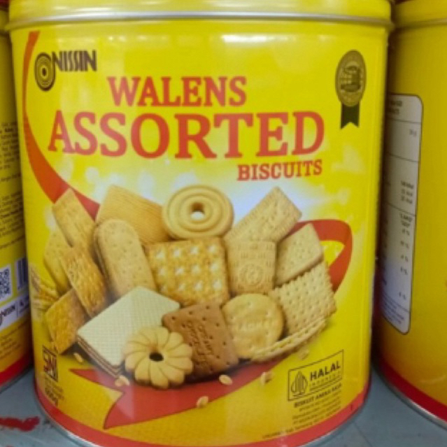 

nissin walens assorted 600g biskuit kaleng