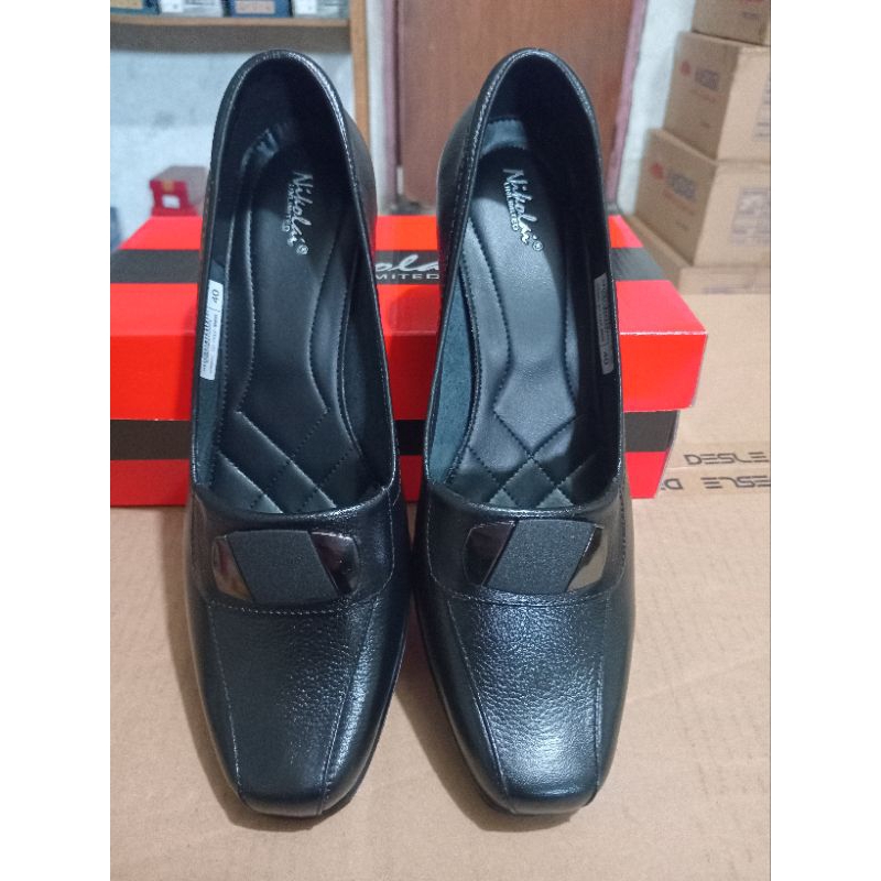 Sepatu Formal - Sepatu Kulit - Pantofel Wanita - Nikolai SH281