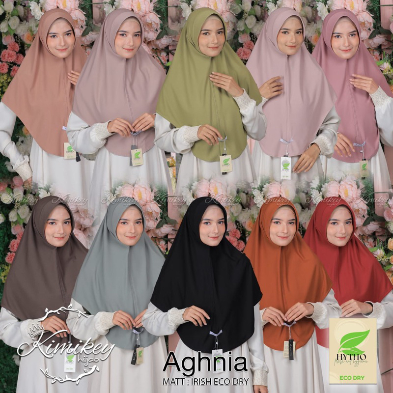 Bergo aghnia ori kimikey hijab // Bergo daily Kimikey