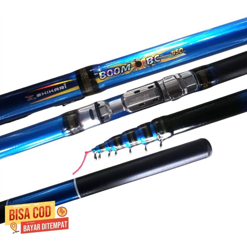 Tegek Set Kolong Shikari BOOM Fiber Ruas Panjang